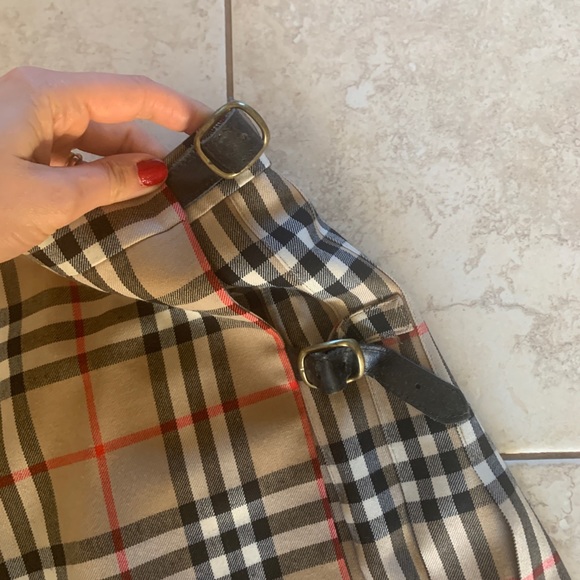 Vintage y2k Burberrys pleated skirt plaid nova - Picture 2 of 5